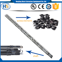 Package and Delivery of Parallel co-rotating twin screw extruder screw