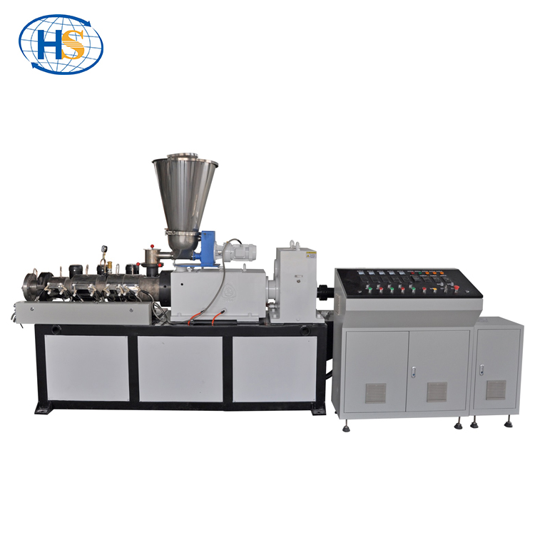 counter rotating twin screw extruder for pvc compounding