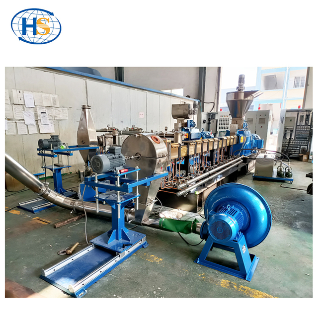 Biodegradable Plastic Compounding Line Twin Screw Extruder