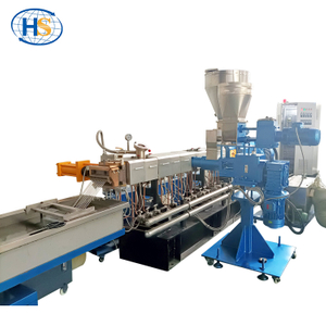 TSE-50B Twin Screw Extruder for PA/PE/PP+GF with Side Feeder